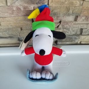 Whitmans Snoopy Christmas Plush 7" Stuffed Animal